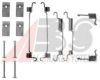 CARRAB BP 3233 Accessory Kit, brake shoes